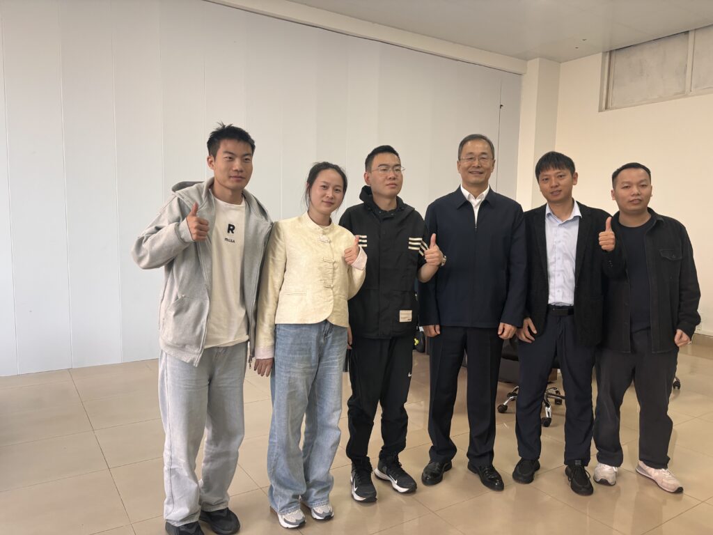 副省长孙洪山来我司调研指导工作