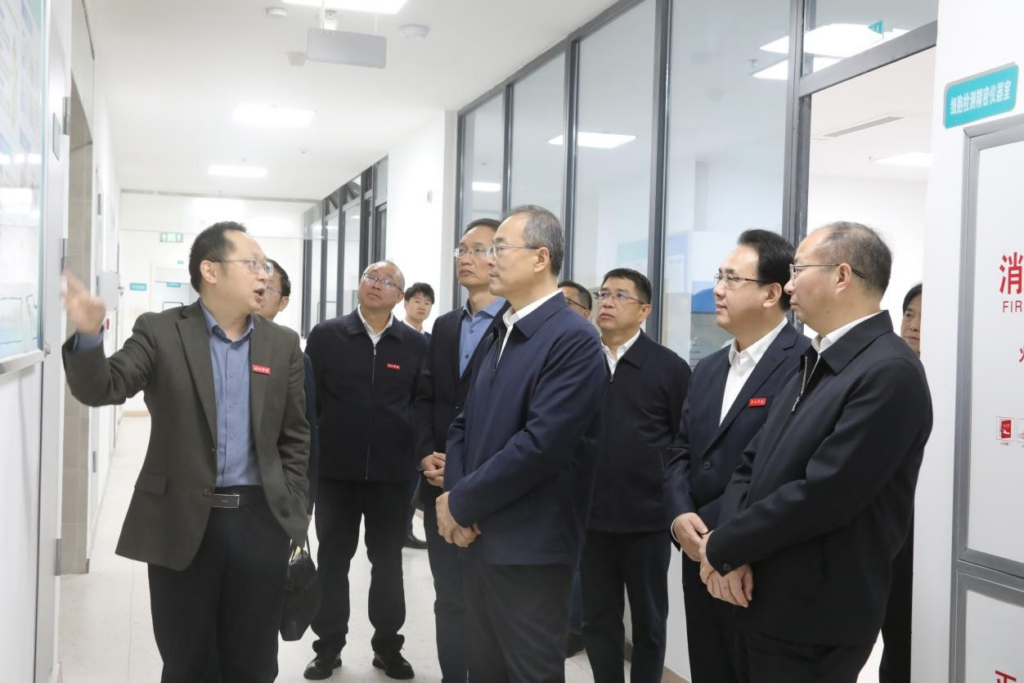 副省长孙洪山来我司调研指导工作